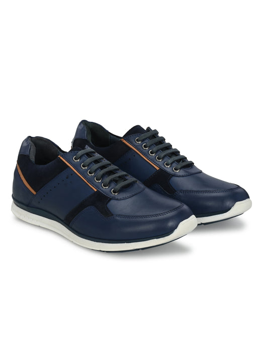 Flecker Mens Leather Sneakers