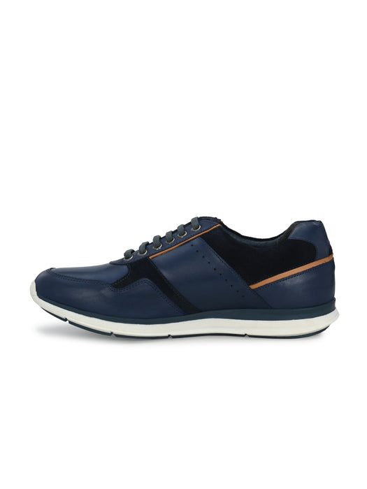 Flecker Mens Leather Sneakers