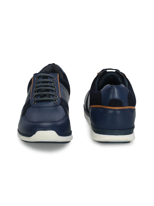 Flecker Mens Leather Sneakers