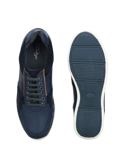 Flecker Mens Leather Sneakers