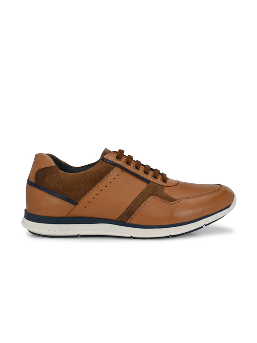 Flecker Mens Leather Sneakers