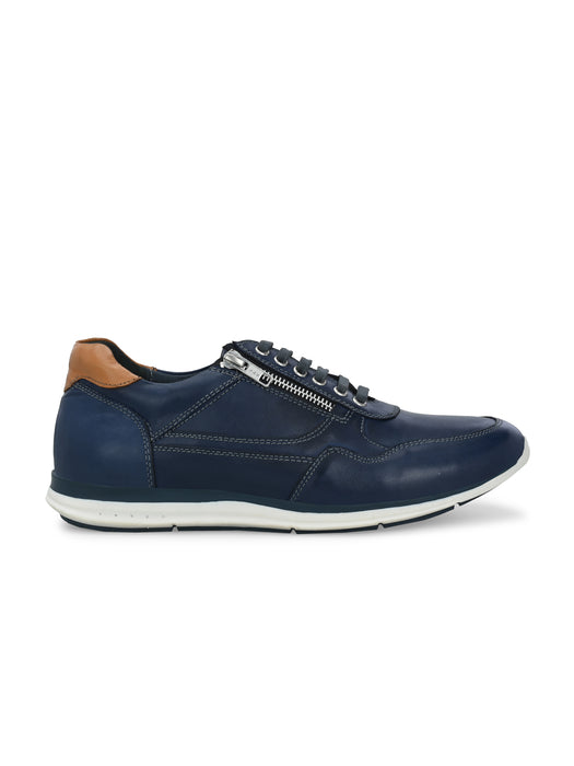 Flecker Mens Leather Sneakers