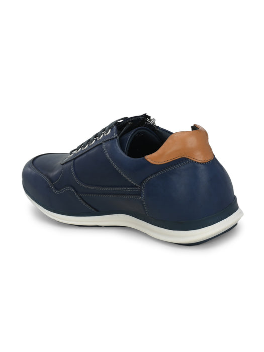 Flecker Mens Leather Sneakers