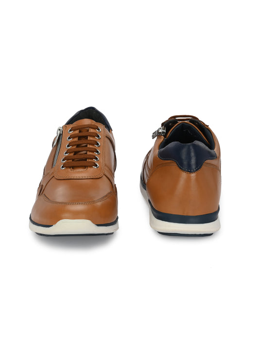 Flecker Mens Leather Sneakers