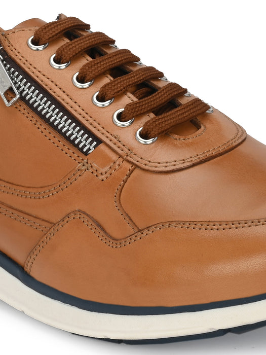 Flecker Mens Leather Sneakers