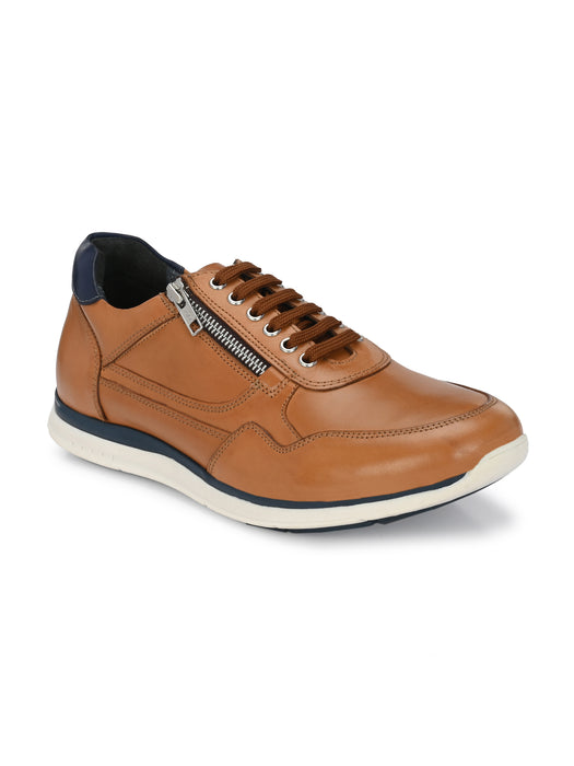 Flecker Mens Leather Sneakers