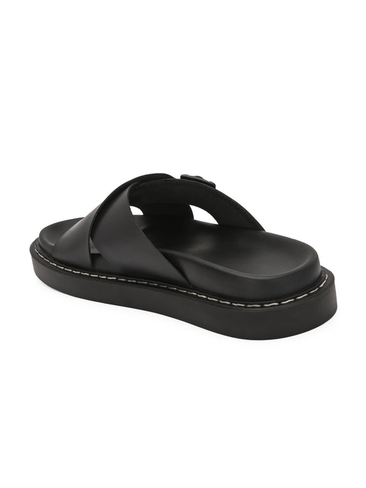 Bruce Men's Slippers with cross strap