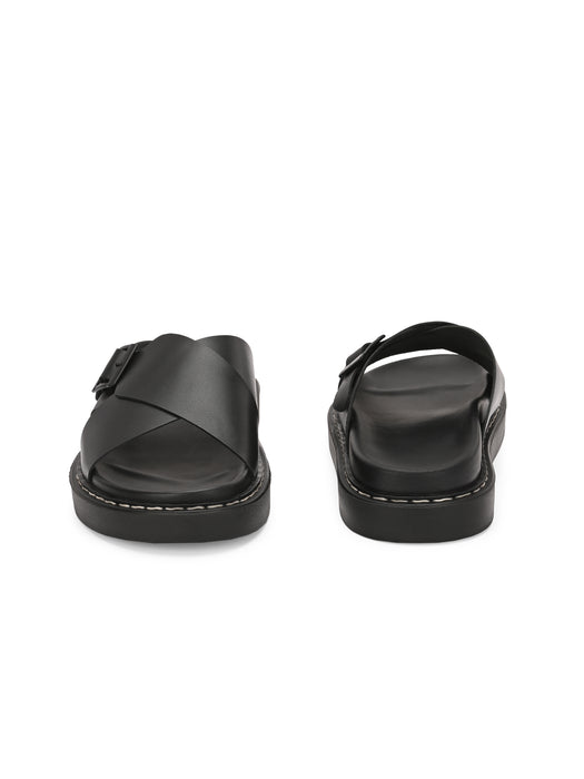 Bruce Men's Slippers with cross strap