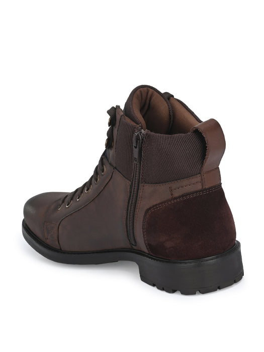 Cortina Derby Boots with ilet detail