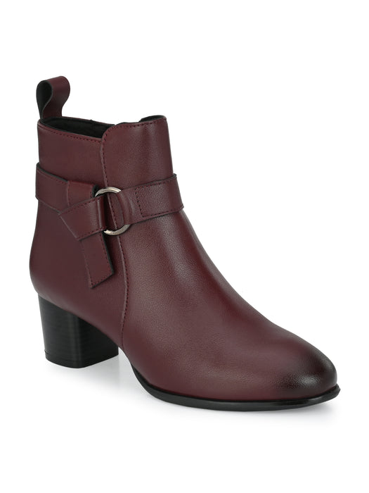 Helen Women's Ankle Length Boots with back loop