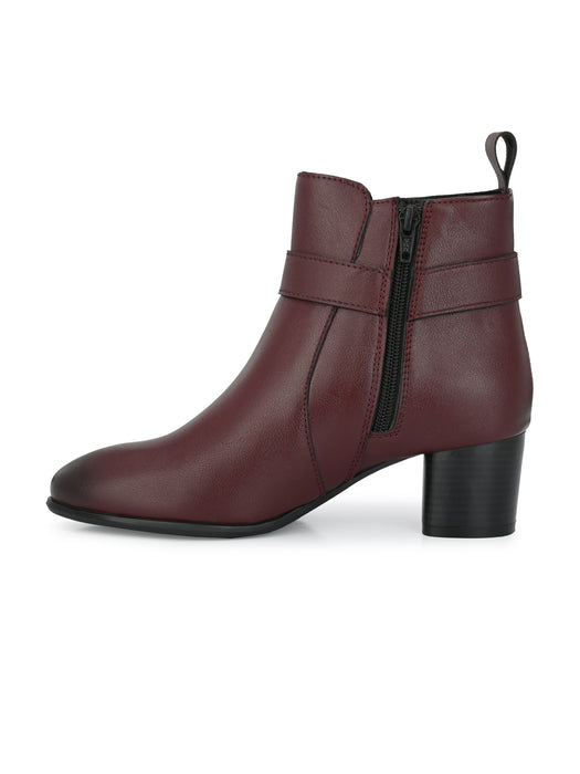 Helen Women's Ankle Length Boots with back loop