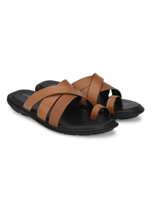 Doha Cross Strap Slippers Delize