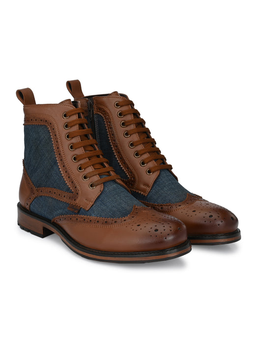 Cortina Brogue Derby Boots