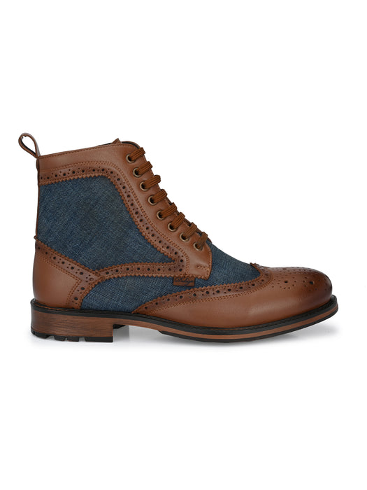 Cortina Brogue Derby Boots