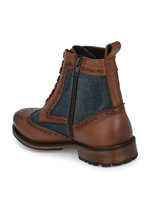 Cortina Brogue Derby Boots