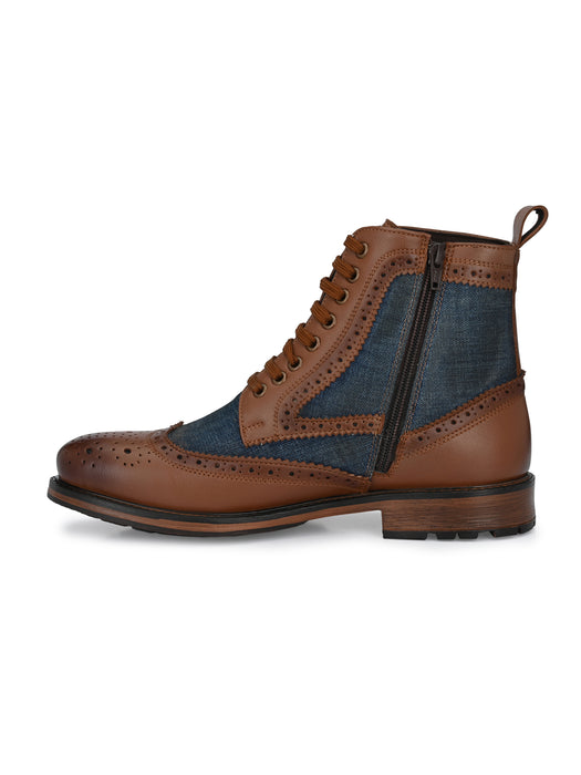 Cortina Brogue Derby Boots