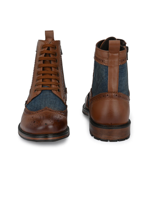 Cortina Brogue Derby Boots