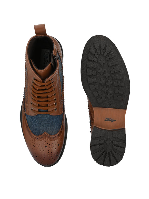 Cortina Brogue Derby Boots