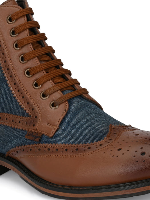 Cortina Brogue Derby Boots