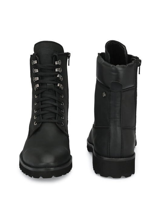 Tresh Derby Boots with Collar