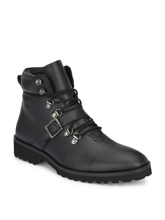 Tresh Ankle Derby Boots with strap