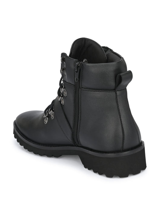 Tresh Ankle Derby Boots with strap