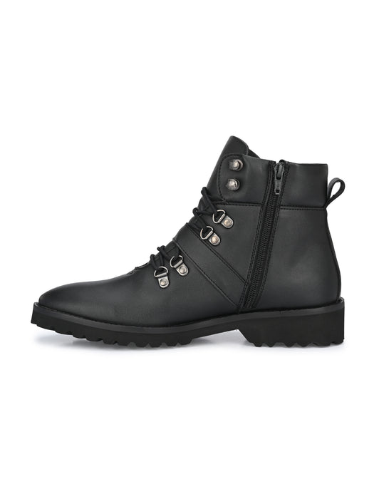 Tresh Ankle Derby Boots with strap