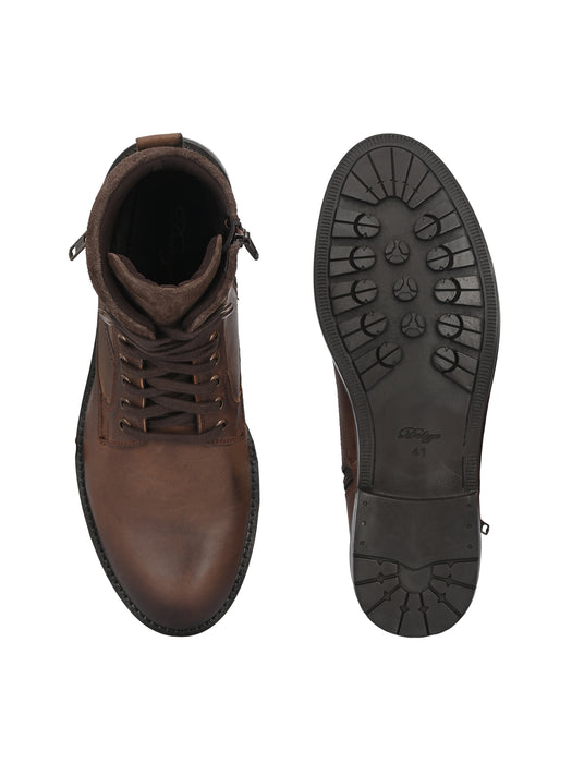 Alex Leather Derby Boots